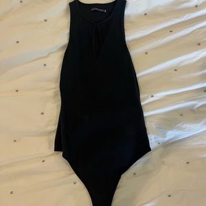 Black Abercrombie bodysuit
